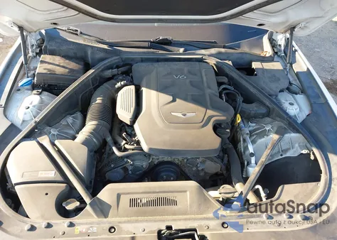 2020 Genesis G80 3.8 Awd из США, поврежденный, VIN KMTFN4JE4LU334950